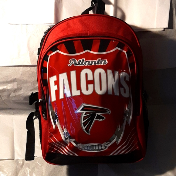 Atlanta Falcons 2 Piece Set Backpack & Lunchbox - Picture 2 of 13